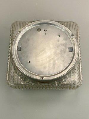 Mid-Century Space Age Flush Mount in Glass, 1970s-EJL-1138326