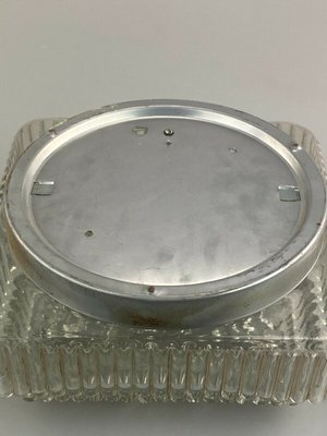 Mid-Century Space Age Flush Mount in Glass, 1970s-EJL-1138326