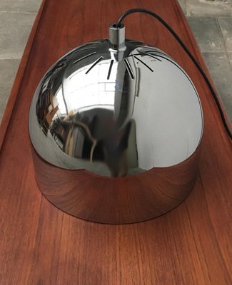 Mid-Century Space Age German Model 5561 Chrome Pendant Lamp from Staff, 1970s-UAH-863515