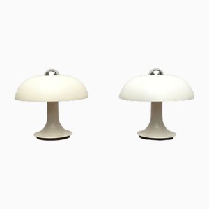 Mid-Century Space Age German Mushroom Table Lamp from Kaiser Idell / Kaiser Leuchten, 1960s, Set of 2-UAH-2028149