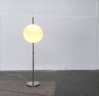 Mid-Century Space Age Globe Floor Lamp-UAH-852424