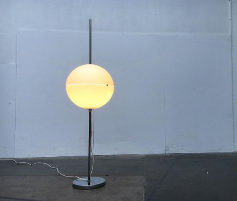 Mid-Century Space Age Globe Floor Lamp-UAH-852424