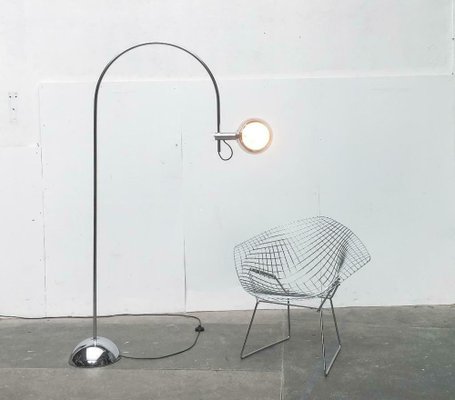 Mid-Century Space Age Metal Chrome Arc Floor Lamp from Cosack, 1960s-UAH-1725642