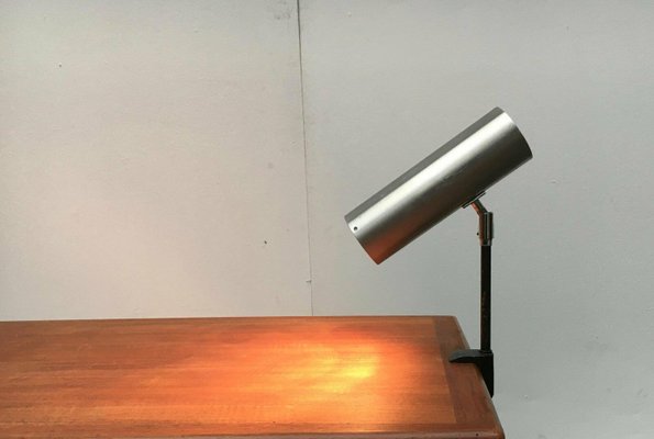 Mid-Century Space Age Minimalist Clamp Table or Shelf Lamp, 1960s-UAH-2028133