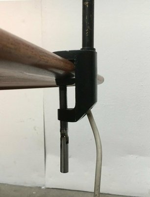 Mid-Century Space Age Minimalist Clamp Table or Shelf Lamp, 1960s-UAH-2028133