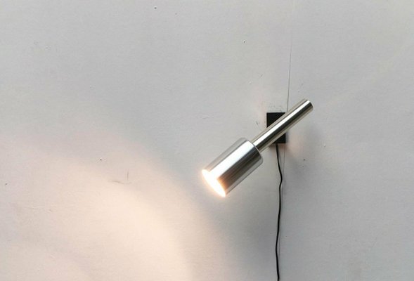 Mid-Century Space Age Minimalist French Wall Lamp by Jacques Biny for Lita, 1960s-UAH-2028094