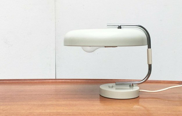 Mid-Century Space Age Minimalist German Table Lamp from Hustadt Leuchten, 1960s-UAH-2028088