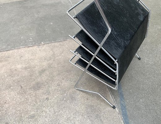 Mid-Century Space Age Minimalist Magazine Rack, 1960s-UAH-1604972