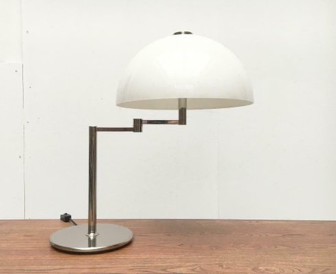 Mid-Century Space Age Model Schwenkomat Table Lamp by SLZ Team for Swiss Lamps International, 1960s-UAH-2028132