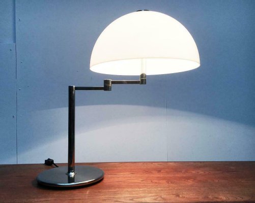 Mid-Century Space Age Model Schwenkomat Table Lamp by SLZ Team for Swiss Lamps International, 1960s-UAH-2028132