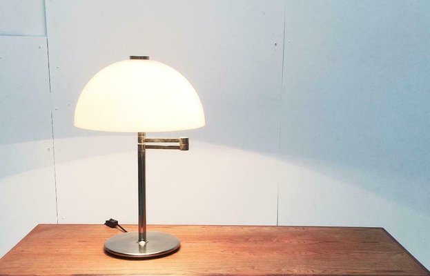 Mid-Century Space Age Model Schwenkomat Table Lamp by SLZ Team for Swiss Lamps International, 1960s-UAH-2028132