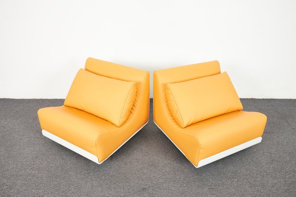 Mid-Century Space Age Orbis Plywood Lounge Chairs by Luigi Colani for Cor, 1972, Set of 2-XCG-1817965