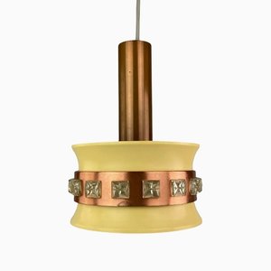 Mid-Century Space Age Pendant Lamp in Metal from VEB-EJL-1140741