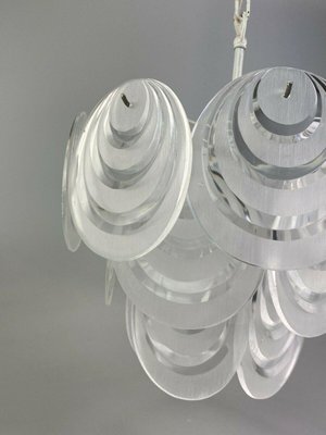 Mid-Century Space Age Plastic Ceiling Lamp-EJL-1073281