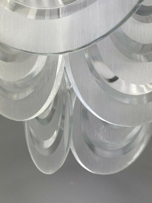 Mid-Century Space Age Plastic Ceiling Lamp-EJL-1073281