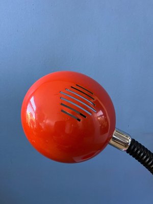 Mid-Century Space Age Red Adjustable UFO Table Lamp-ZBK-1717777