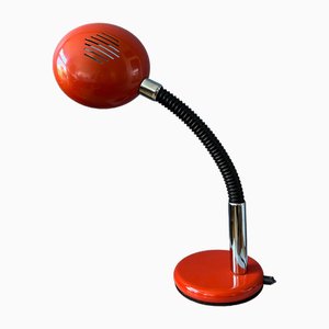 Mid-Century Space Age Red Adjustable UFO Table Lamp-ZBK-1717777