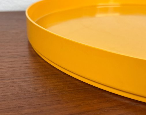 Mid-Century Space Age Swedish Yellow Melamin Tray, 1960s-UAH-2024478