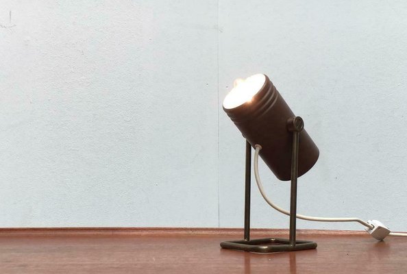 Mid-Century Space Age Table Lamp by Rolf Krüger for Heinz Neuhaus Leuchten, Germany, 1960s-UAH-2028137