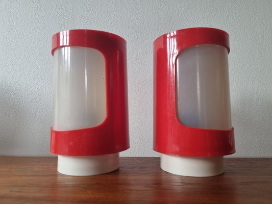 Mid-Century Space Age Table Lamps, 1970s, Set of 2-TZ-1266449