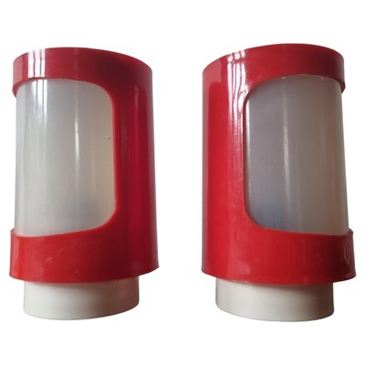 Mid-Century Space Age Table Lamps, 1970s, Set of 2-TZ-1266449