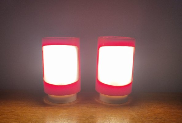 Mid-Century Space Age Table Lamps, 1970s, Set of 2-TZ-1266449