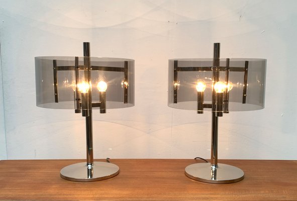 Mid-Century Space Age Table Lamps, 1970s, Set of 2-UAH-1299748