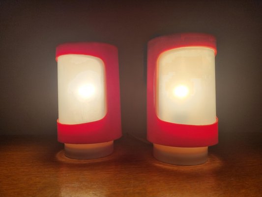 Mid-Century Space Age Table Lamps, 1970s, Set of 2-TZ-1266449