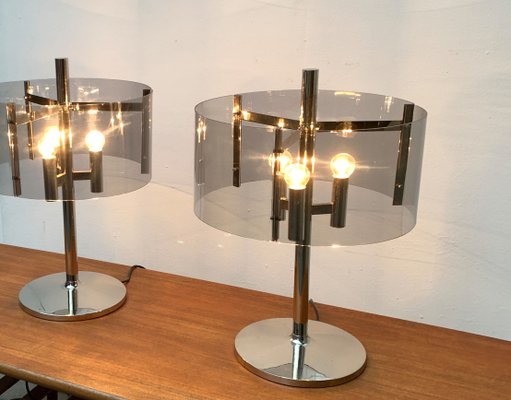 Mid-Century Space Age Table Lamps, 1970s, Set of 2-UAH-1299748