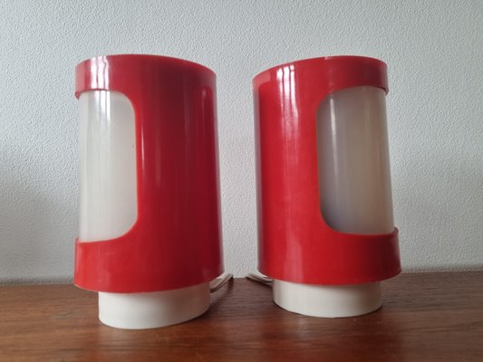 Mid-Century Space Age Table Lamps, 1970s, Set of 2-TZ-1266449