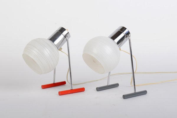 Mid-Century Space Age Table Lamps from Drupol, 1960s, Set of 2-VHD-1703964