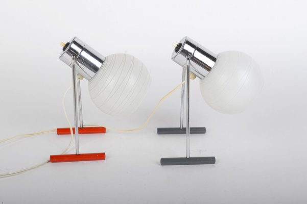 Mid-Century Space Age Table Lamps from Drupol, 1960s, Set of 2-VHD-1703964