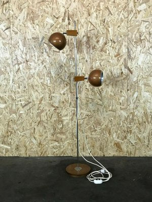 Mid-Century Space Age Teak Floor Lamp from Temde-EJL-1138954