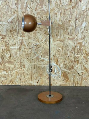 Mid-Century Space Age Teak Floor Lamp from Temde-EJL-1063999