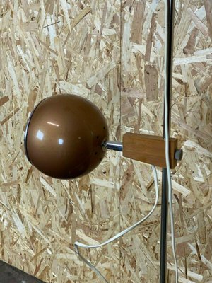 Mid-Century Space Age Teak Floor Lamp from Temde-EJL-1063999