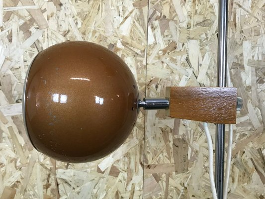 Mid-Century Space Age Teak Floor Lamp from Temde-EJL-1138954