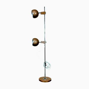 Mid-Century Space Age Teak Floor Lamp from Temde-EJL-1063999