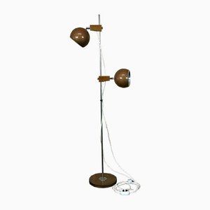 Mid-Century Space Age Teak Floor Lamp from Temde-EJL-1138954