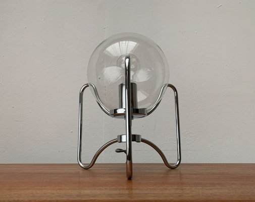 Mid-Century Space Age Tripod Globe Table Lamp, 1960s-UAH-1430912