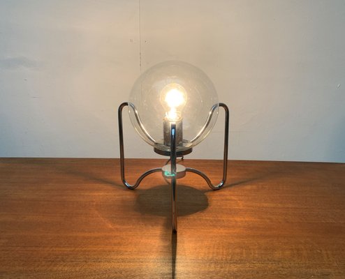 Mid-Century Space Age Tripod Globe Table Lamp, 1960s-UAH-1430912