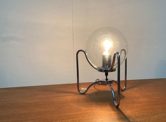 Mid-Century Space Age Tripod Globe Table Lamp, 1960s-UAH-1430912