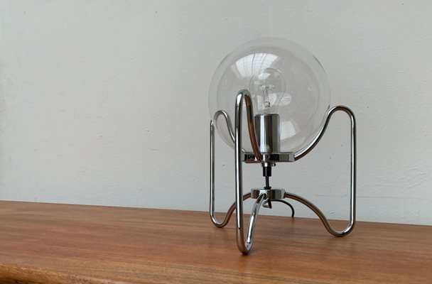 Mid-Century Space Age Tripod Globe Table Lamp, 1960s-UAH-1430912