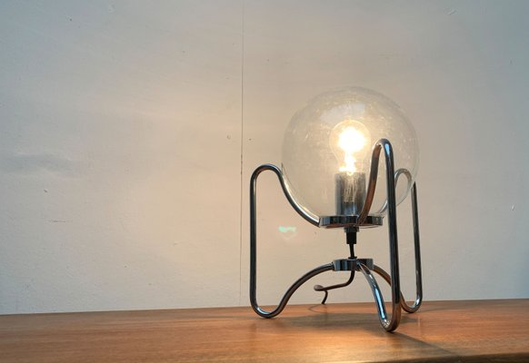 Mid-Century Space Age Tripod Globe Table Lamp, 1960s-UAH-1430912