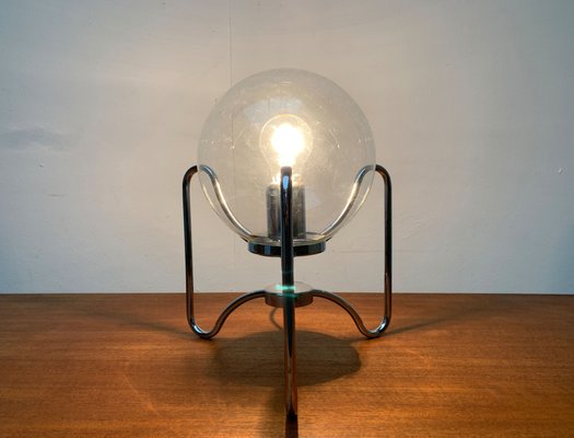 Mid-Century Space Age Tripod Globe Table Lamp, 1960s-UAH-1430912