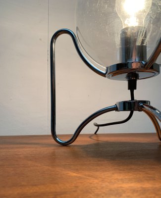 Mid-Century Space Age Tripod Globe Table Lamp, 1960s-UAH-1430912