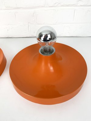 Mid-Century Space Age Wall Disc Light from Teka, Germany, 1960s, Set of 2-ZM-1718646