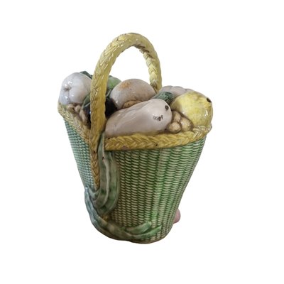 Mid-Century Spanish Baskets with Vegetables and Fruits, Set of 2-TCS-1806951