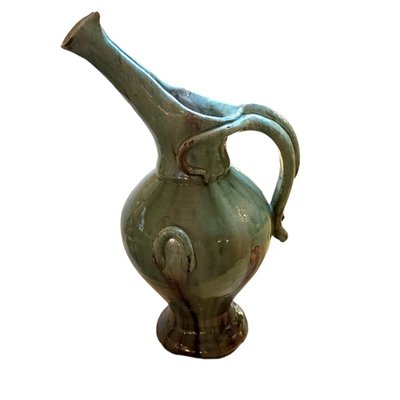 Mid-Century Spanish Ceramic Bottle-TCS-1816353