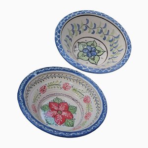 Mid-Century Spanish Ceramic Plates, Set of 2-TCS-2016620