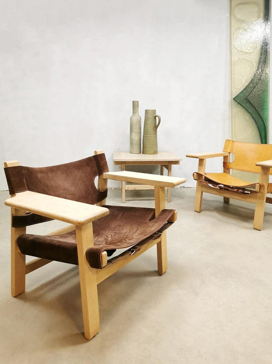 Mid-Century Spanish Chair by Borge Mogensen for Fredericia